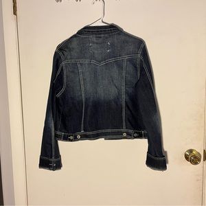 Large soft denim jean jacket from Maurice’s